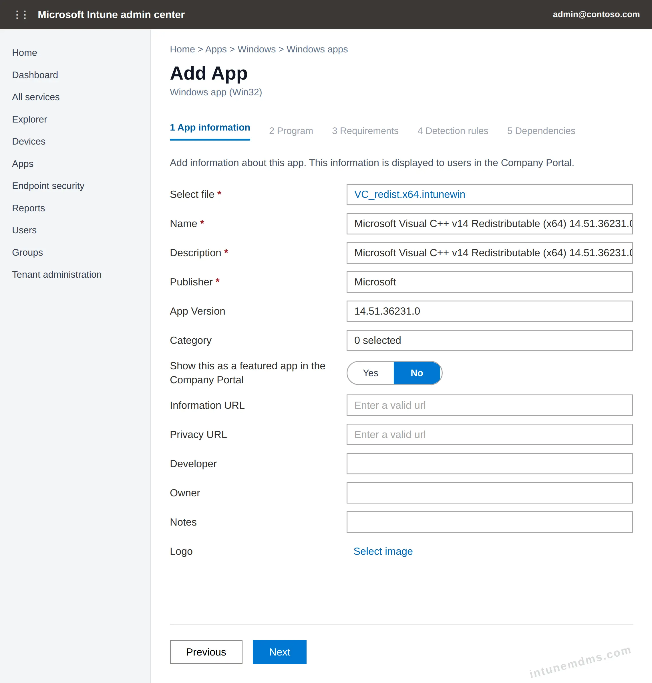 intunemdms-generated-appinfo