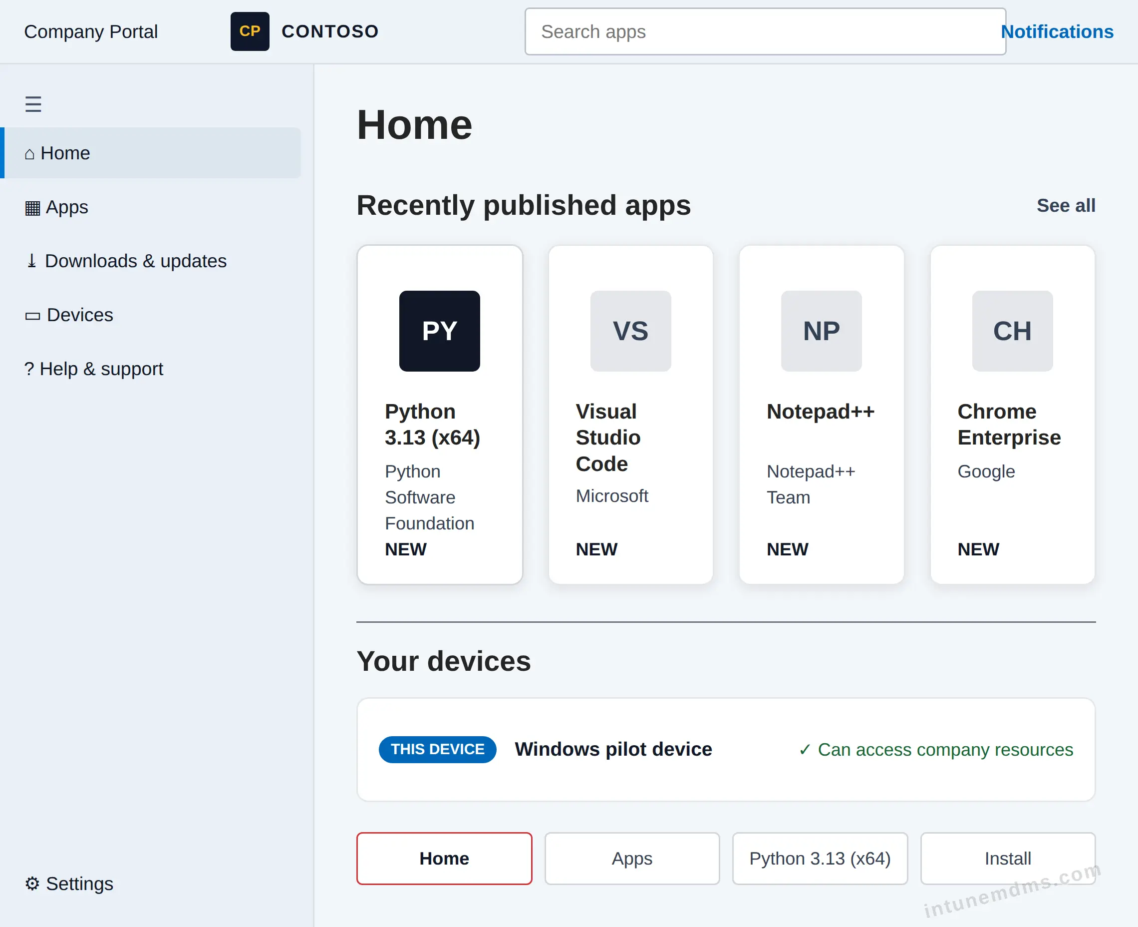 intunemdms-generated-enduser