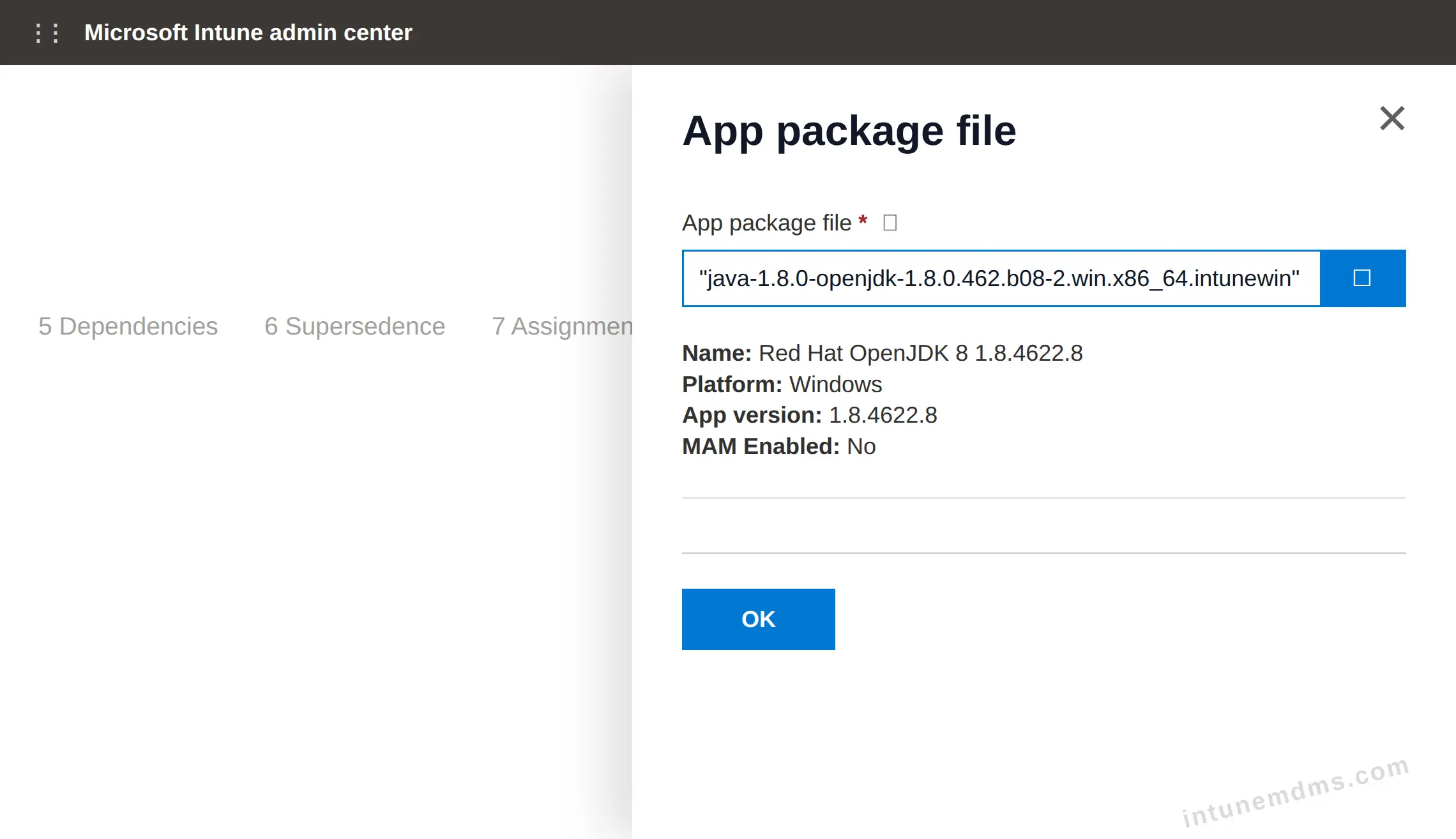 intunemdms-generated-packagefile