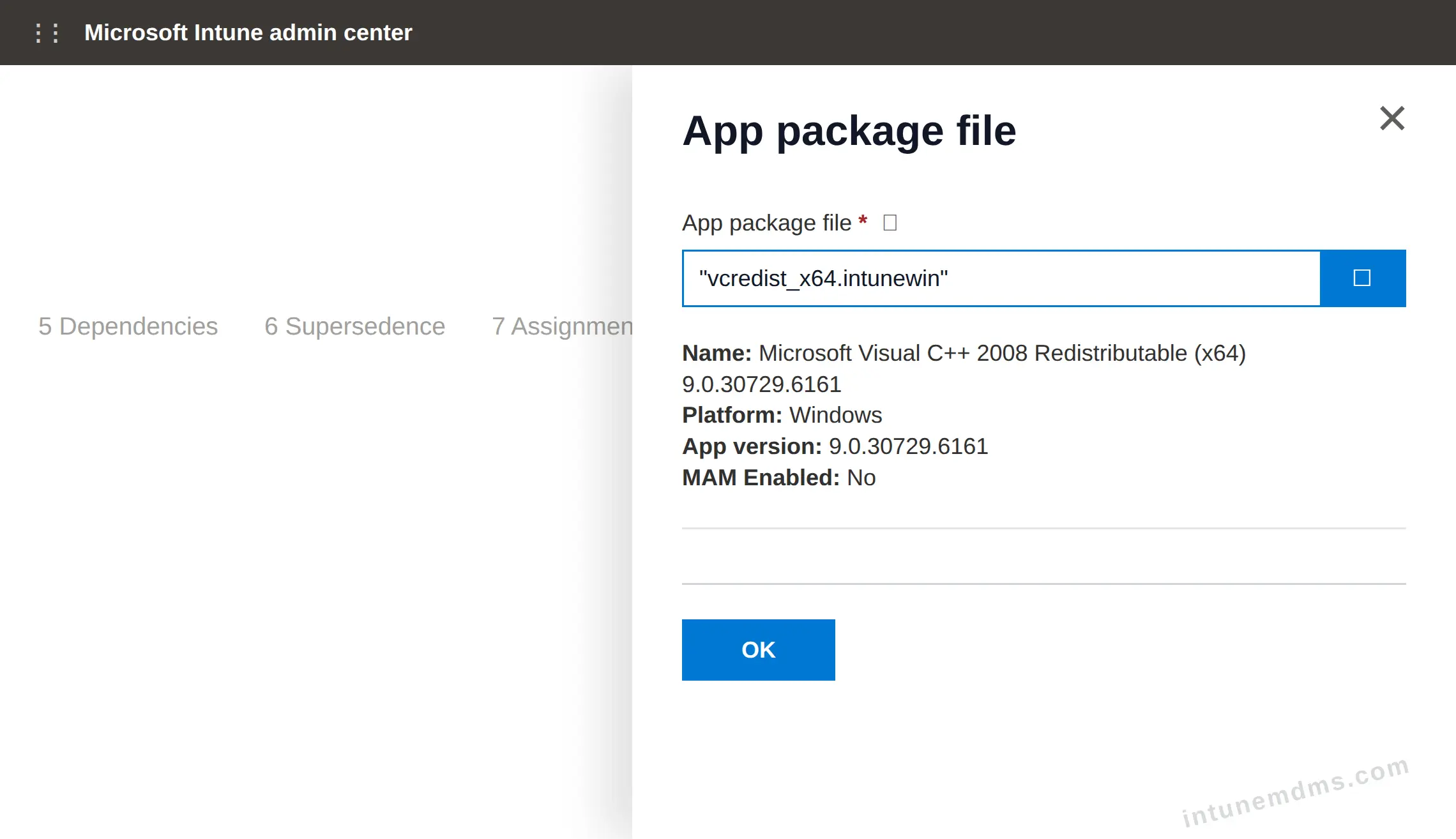 intunemdms-generated-packagefile