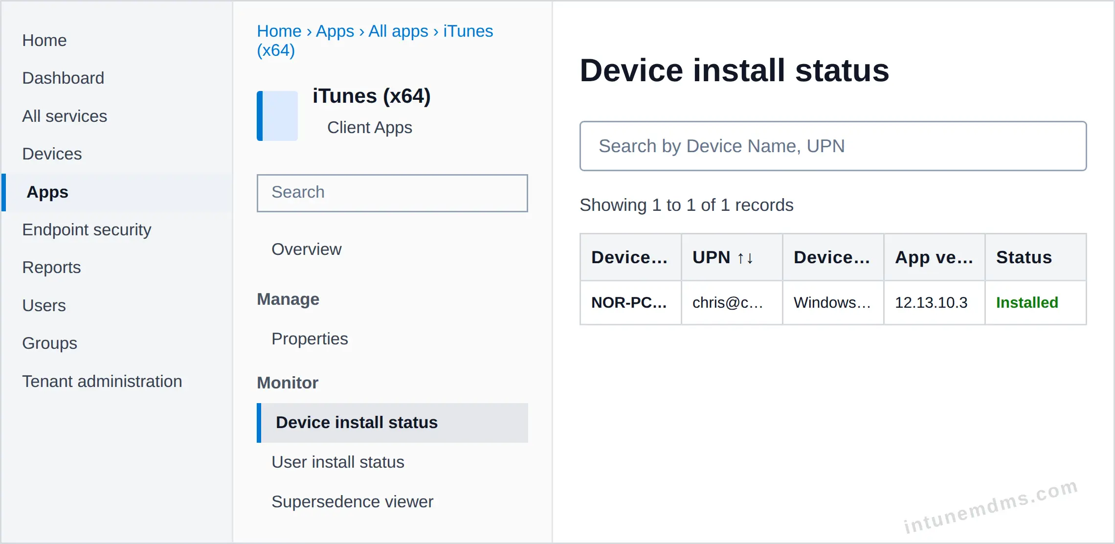intunemdms-generated-tracking-device