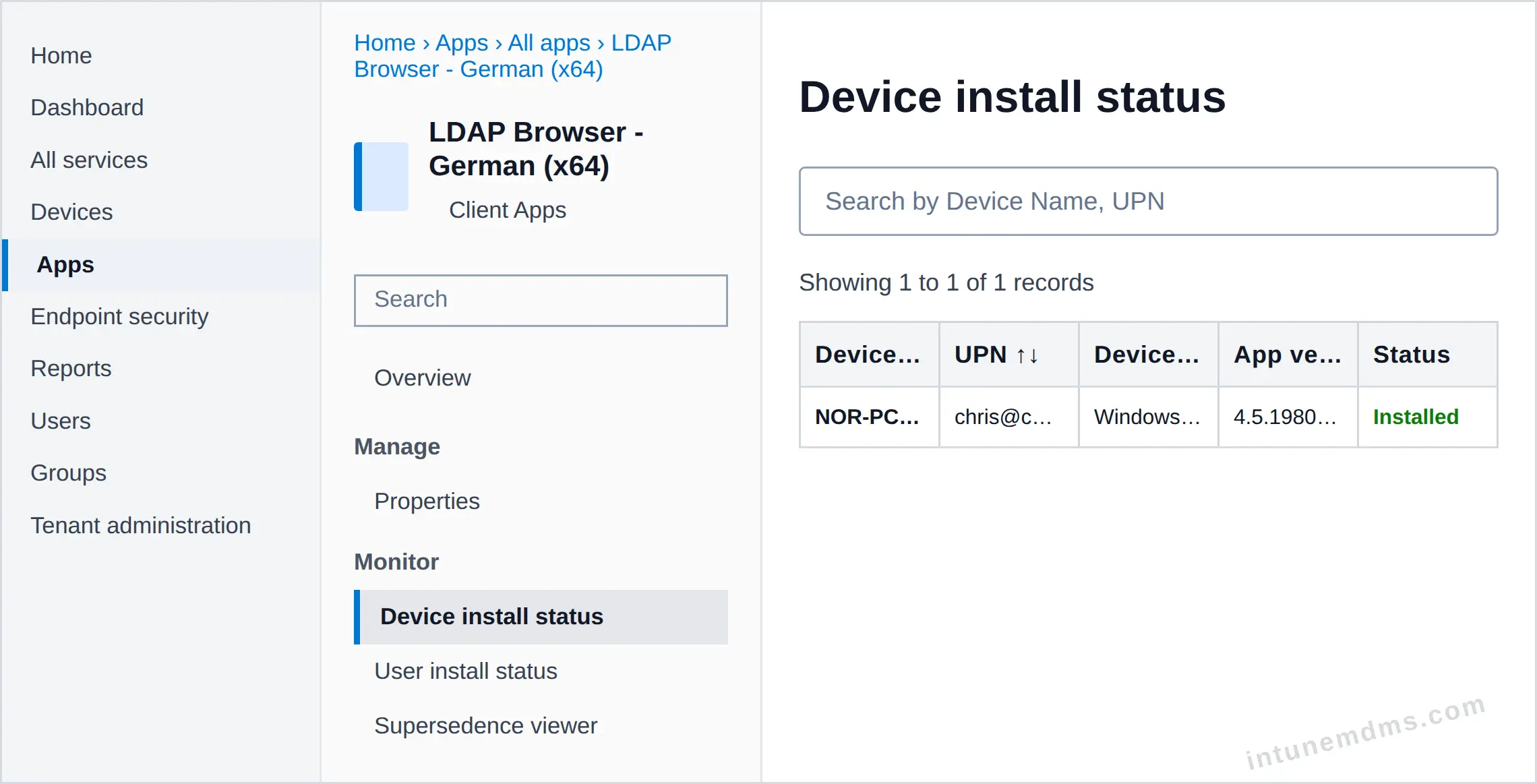intunemdms-generated-tracking-device