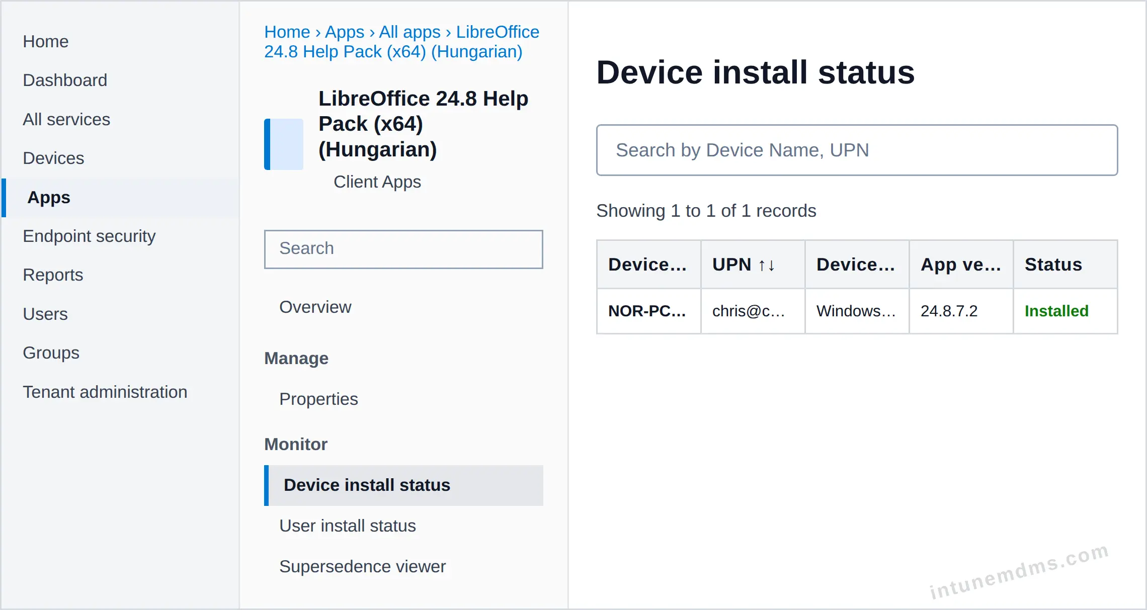 intunemdms-generated-tracking-device