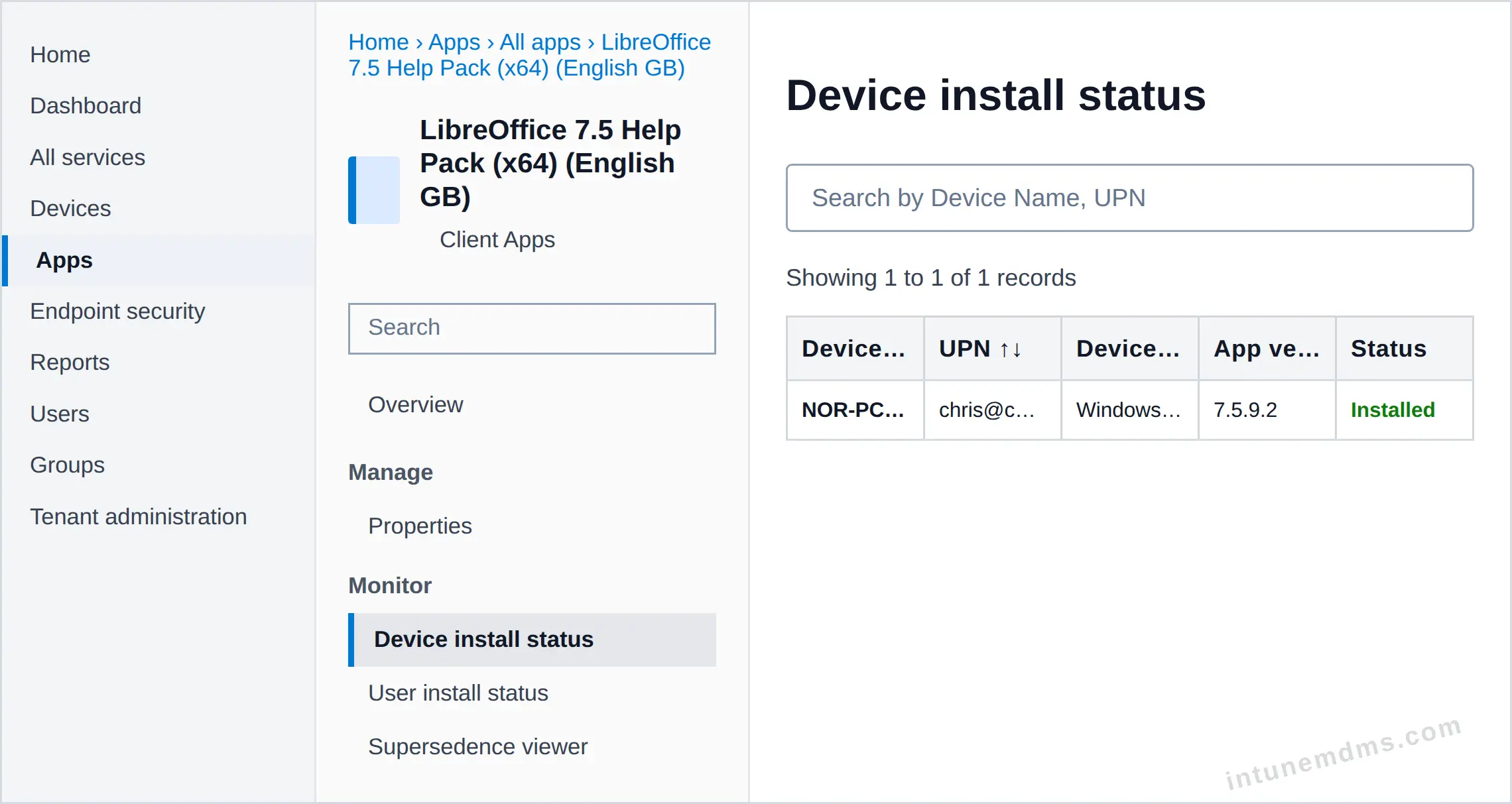 intunemdms-generated-tracking-device