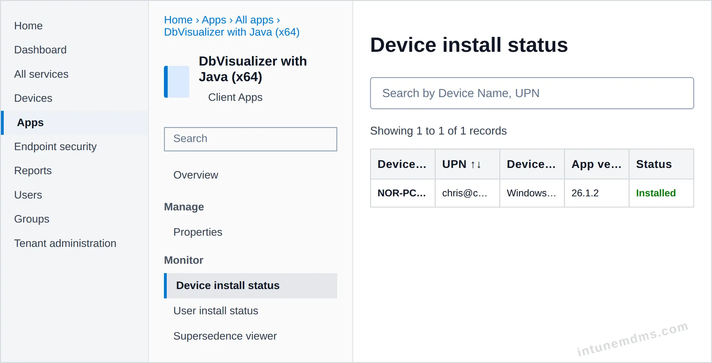 intunemdms-generated-tracking-device