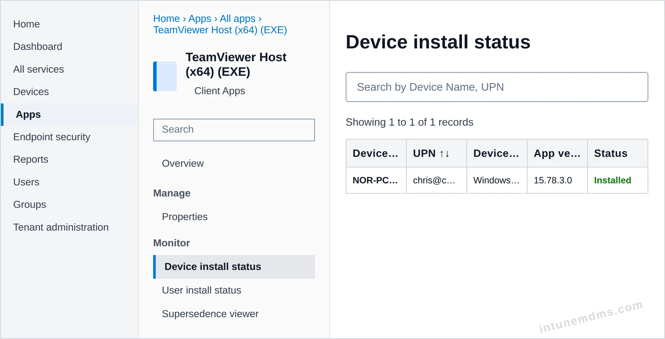intunemdms-generated-tracking-device