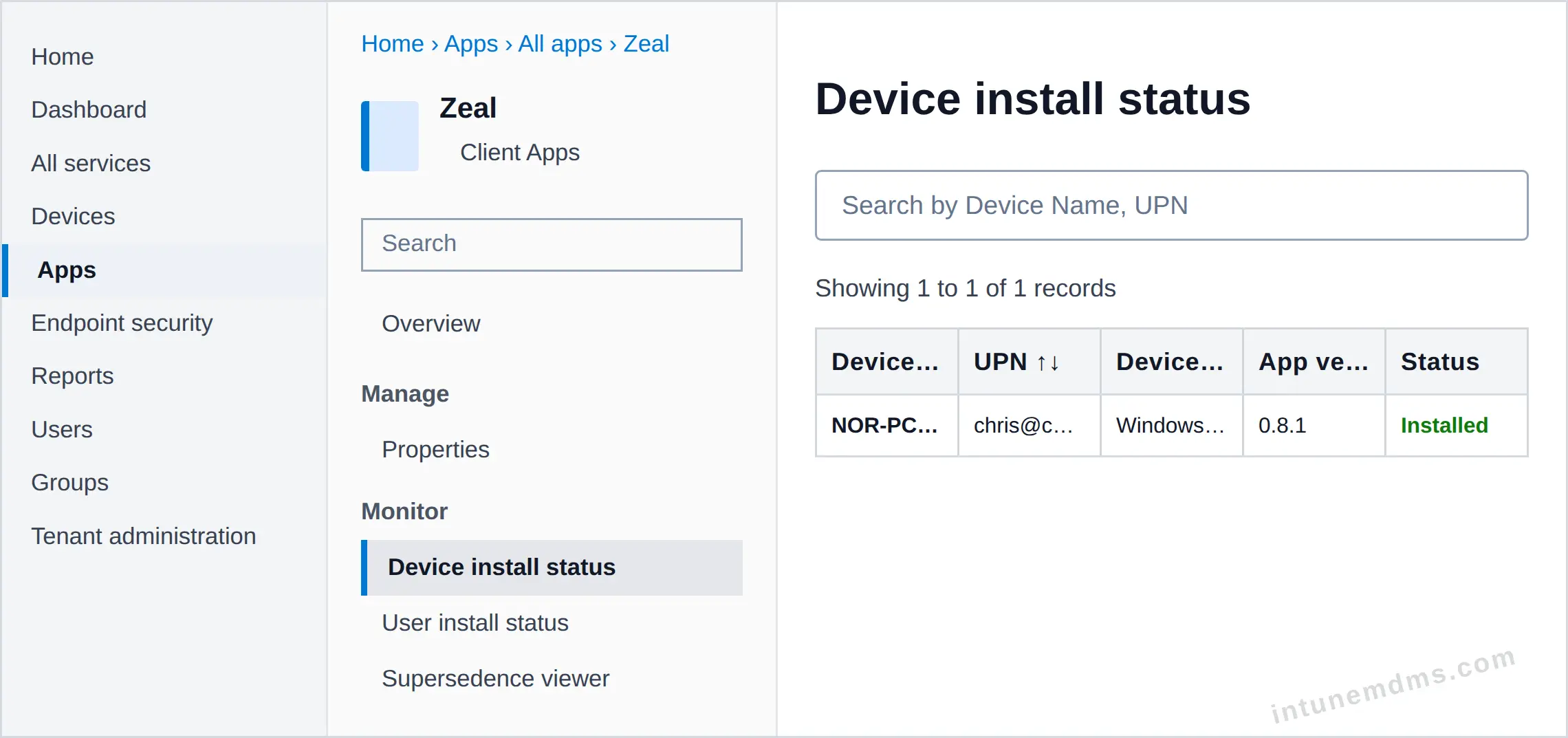 intunemdms-generated-tracking-device