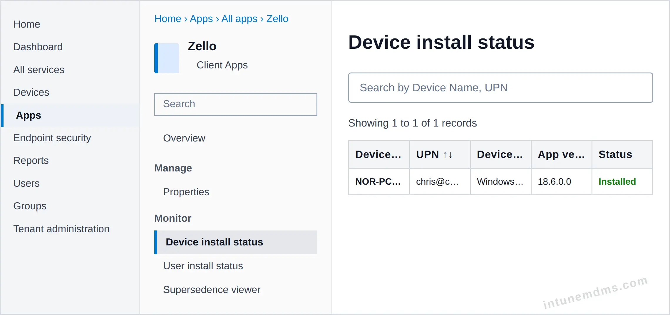 intunemdms-generated-tracking-device