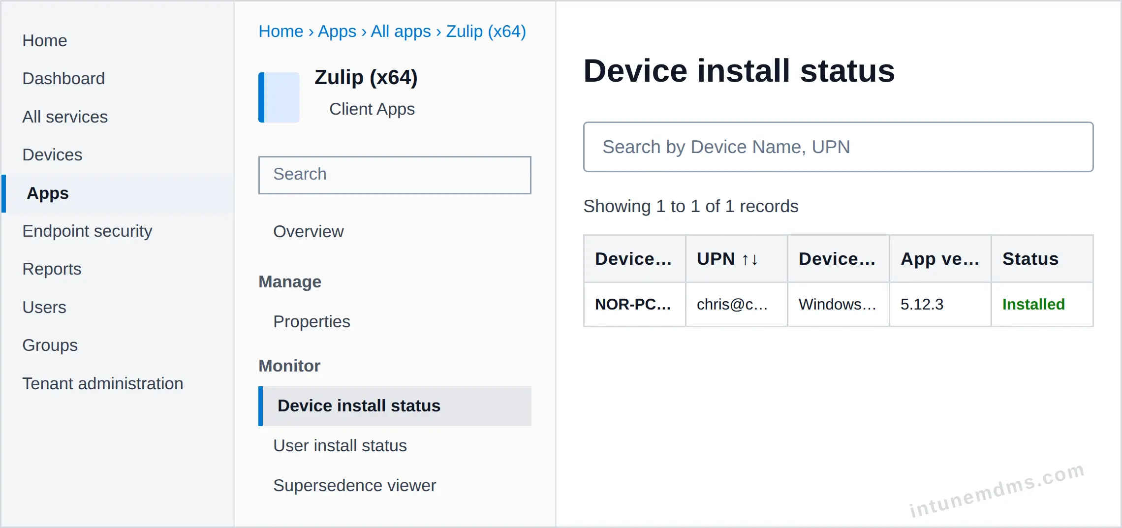 intunemdms-generated-tracking-device