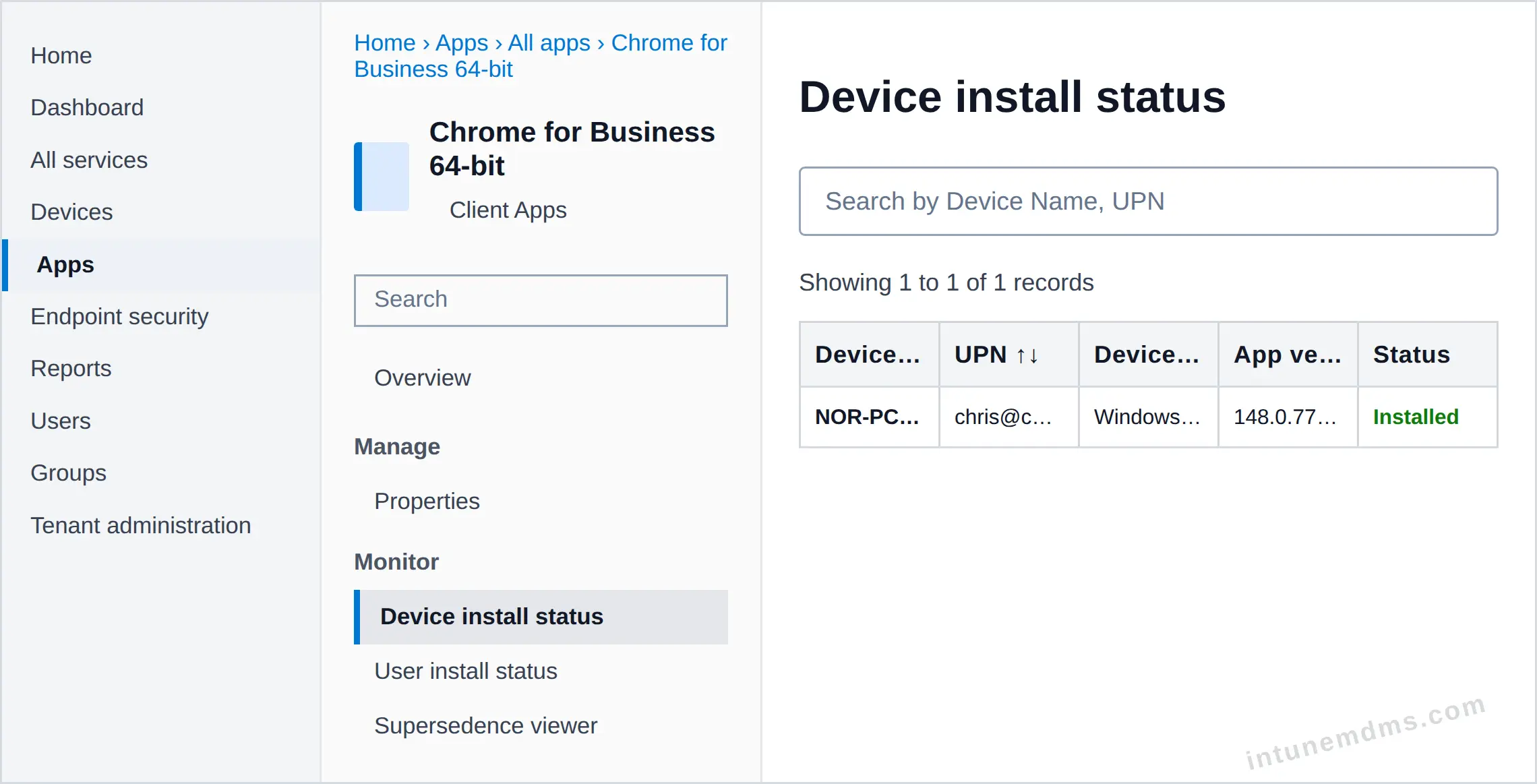 intunemdms-generated-tracking-device