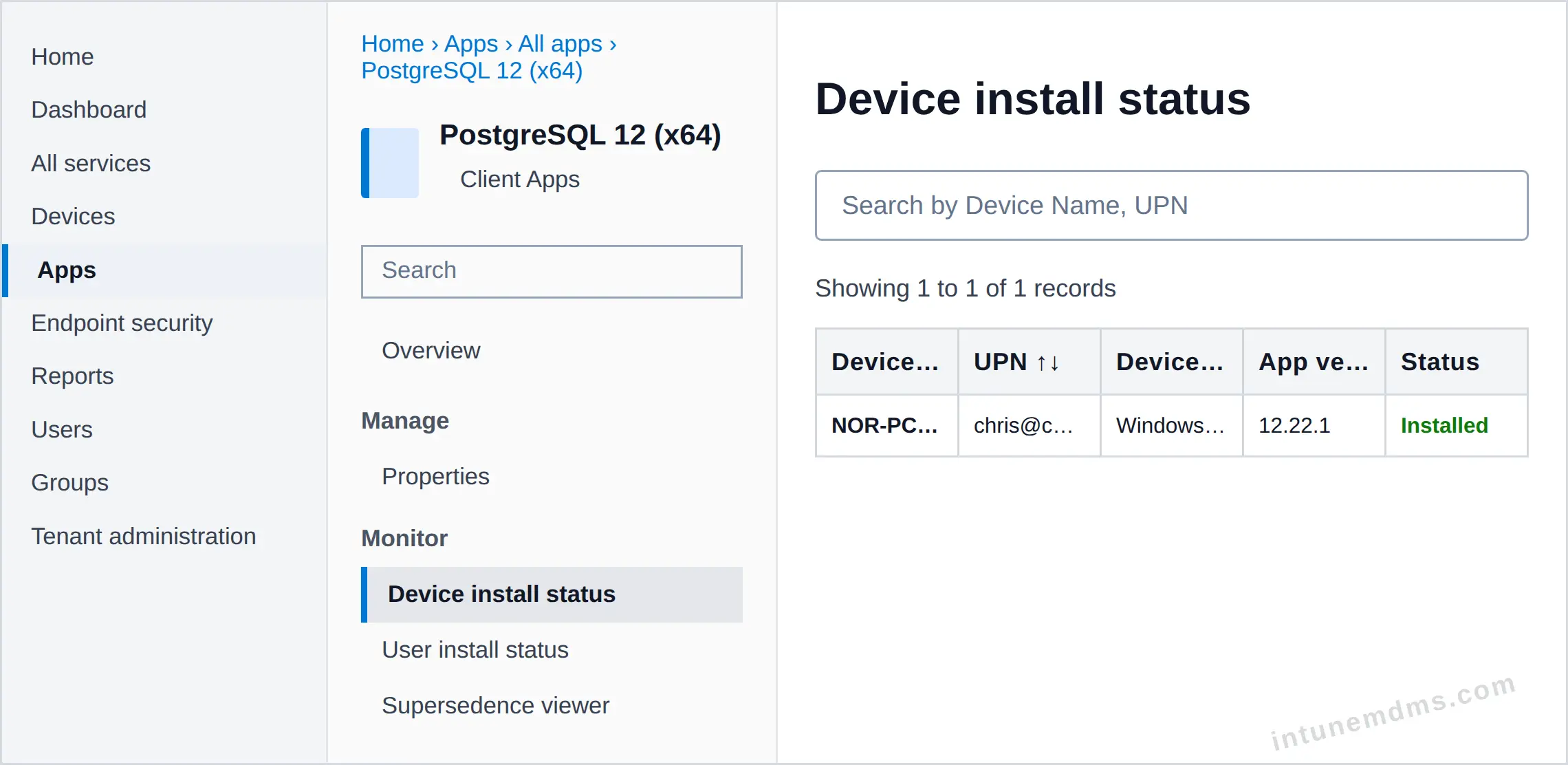 intunemdms-generated-tracking-device