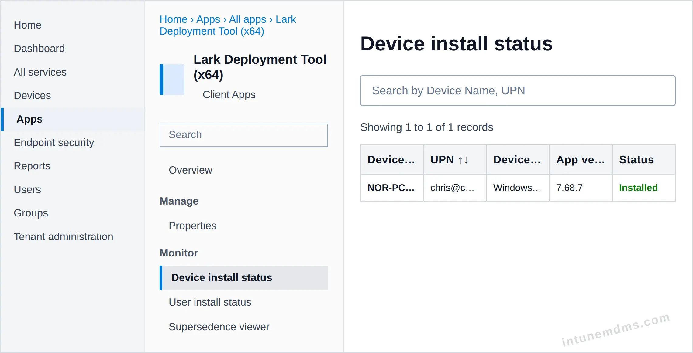 intunemdms-generated-tracking-device