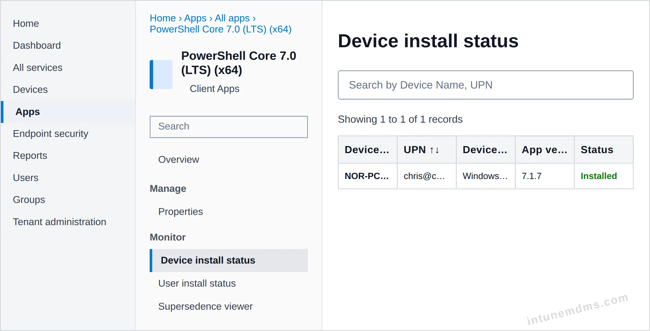 intunemdms-generated-tracking-device