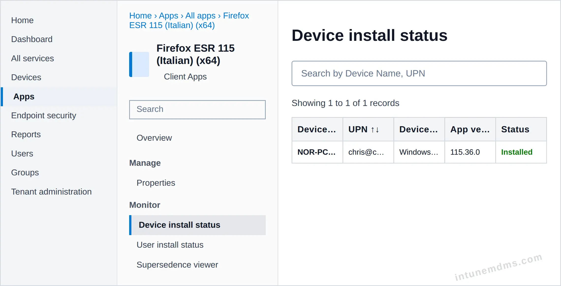 intunemdms-generated-tracking-device