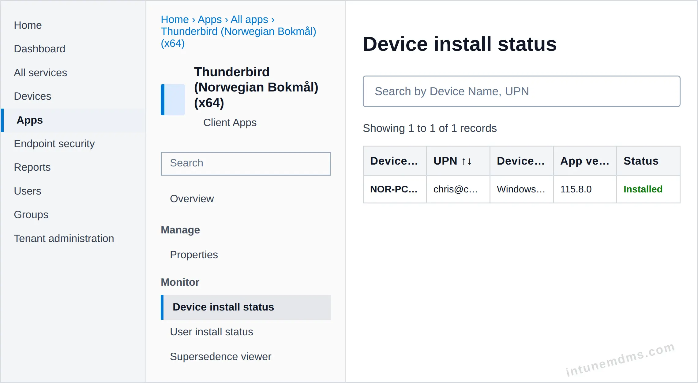 intunemdms-generated-tracking-device