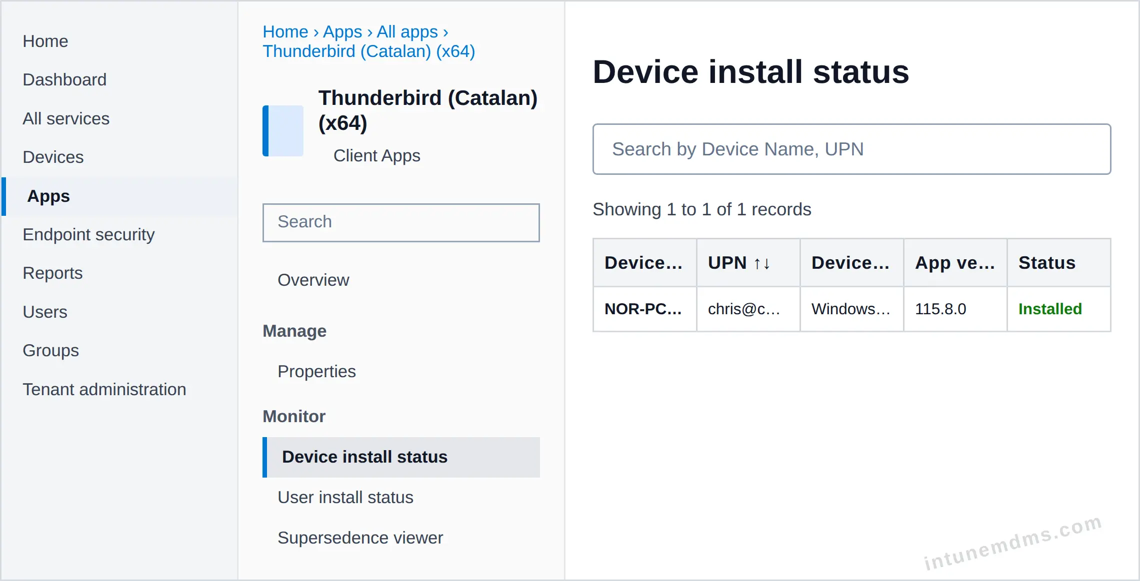 intunemdms-generated-tracking-device